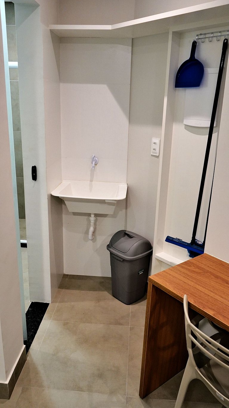 Estilo e leveza a 300m da praia - Stella Studio