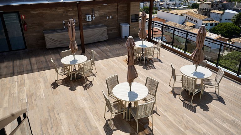 Estudio hermoso y acogedor con vista al mar - CL409