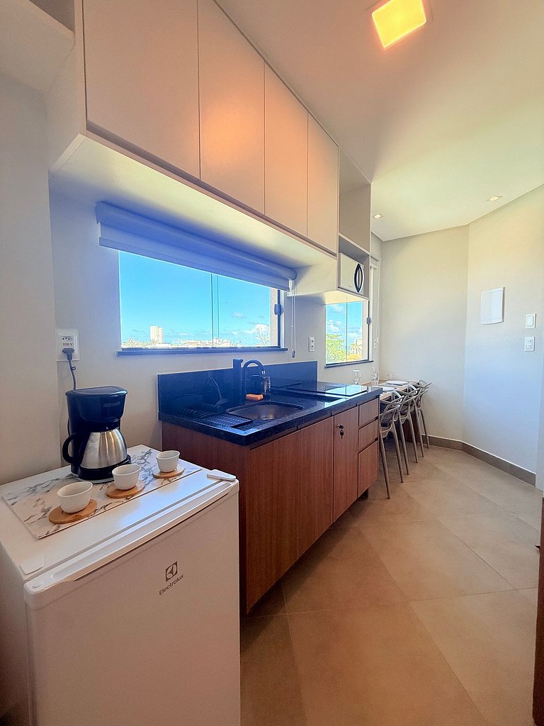 Estilo y ligereza a 300m de la playa Stella Studio