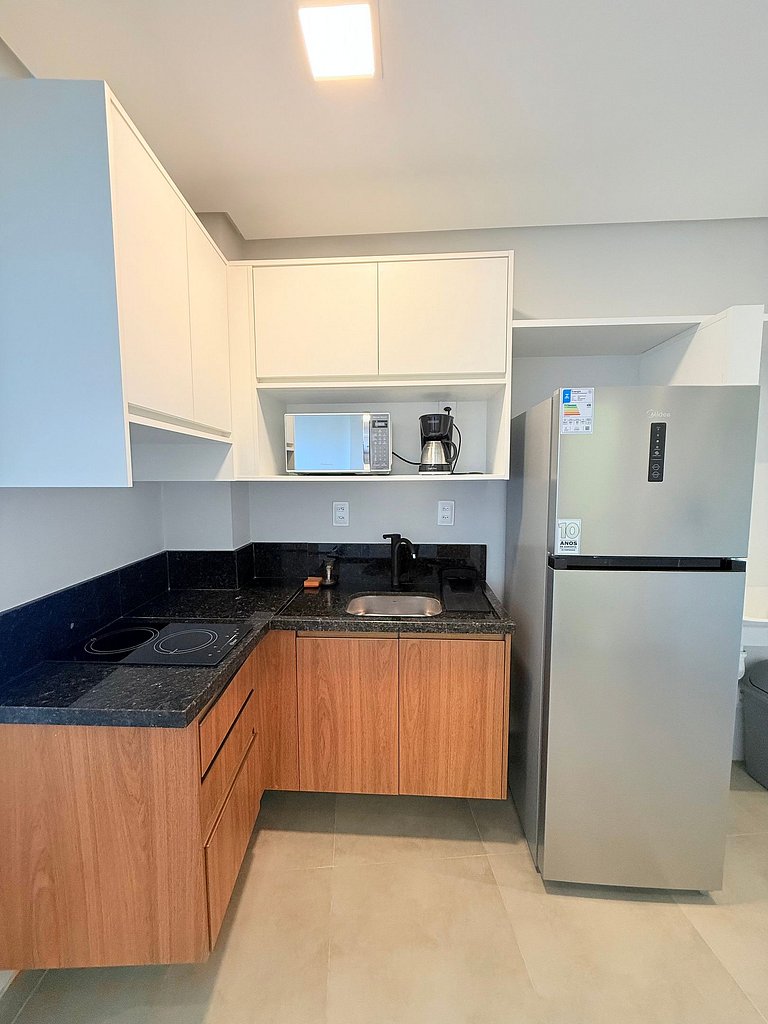 Estilo e leveza a 300m da praia - Stella Studio