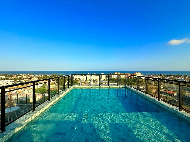 Apartamento elegante com vista para o mar - CL701