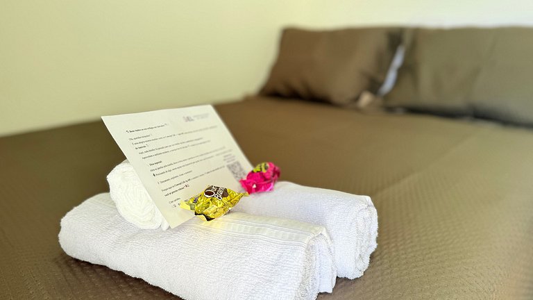 Studio moderno e confortável com vista mar - CL409