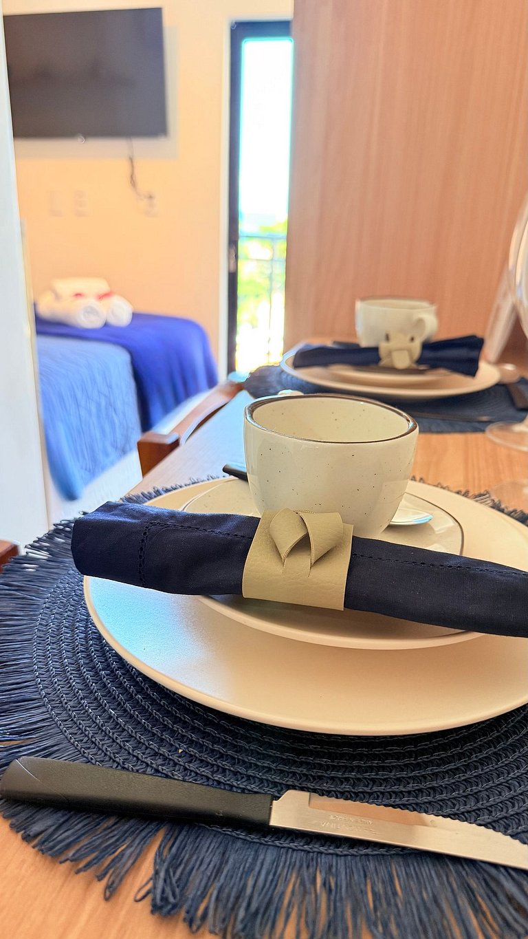 Refúgio elegante e funcional próximo à praia - 414