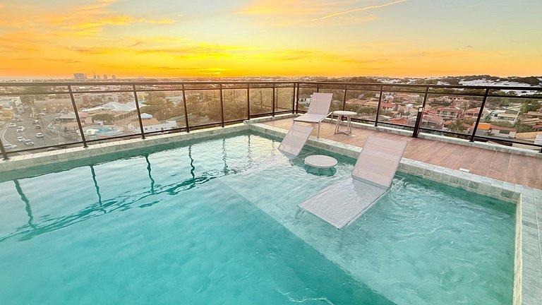 Studio lindo e aconchegante com vista mar - CL410