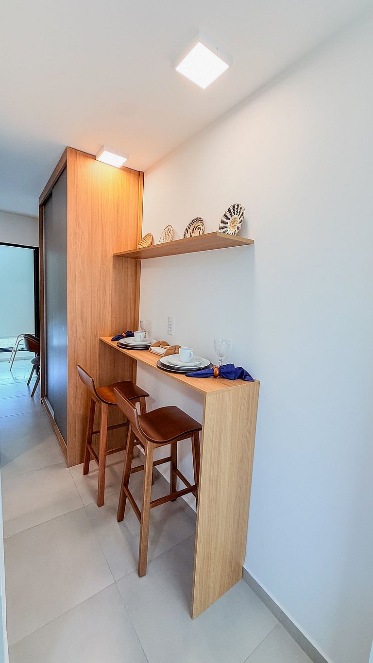 Studio Confortável Próximo ao Mar - CL102