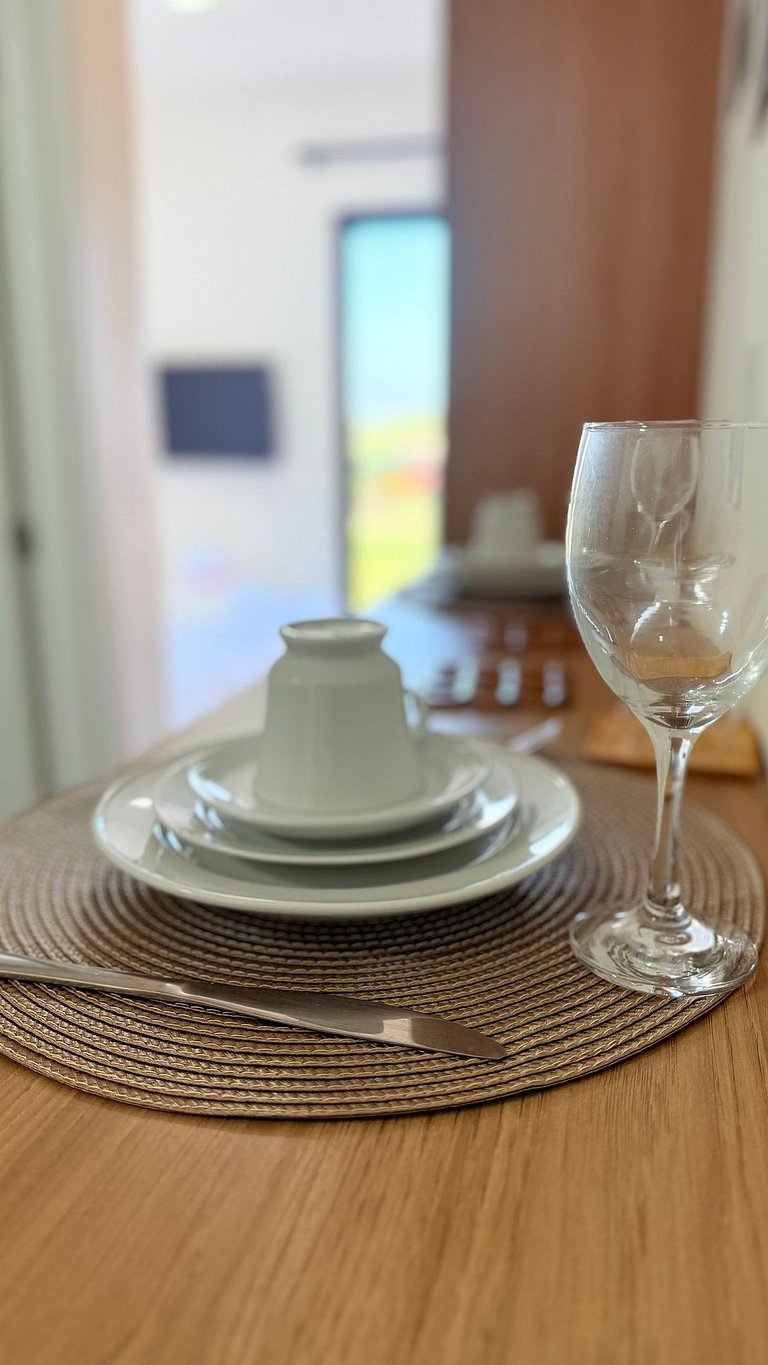 Studio residencial aconchegante no Concept Life Stella Maris