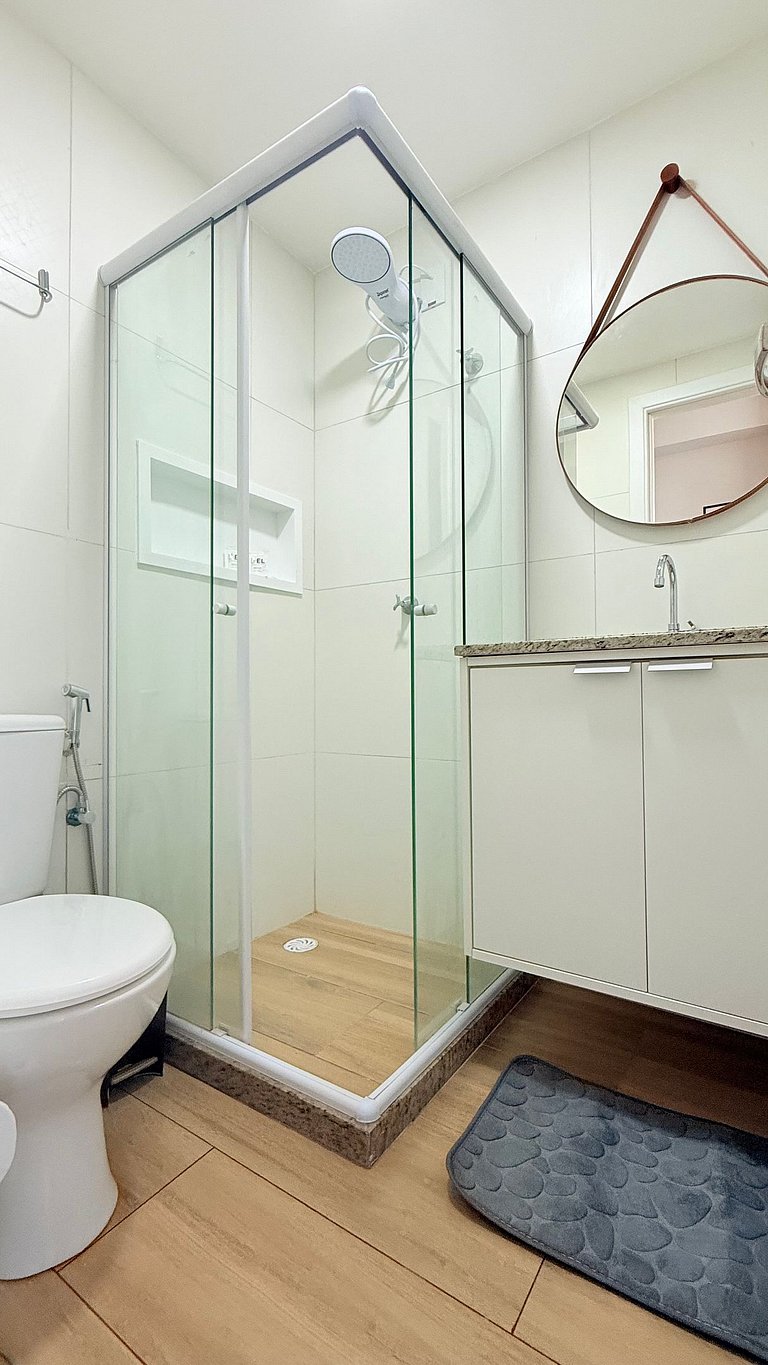 Studio residencial aconchegante no Concept Life Stella Maris