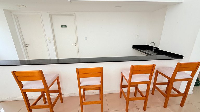 Charming apart with balcony steps from the Beach