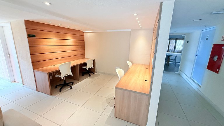 Charming apart with balcony steps from the Beach