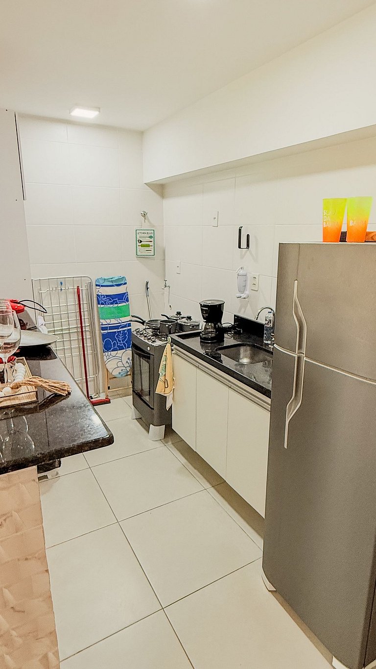 Apartamento de 1 Dormitorio con Balcón en Atlântico Porto Re