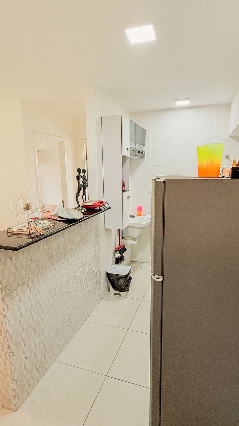 Apartamento de 1 Dormitorio con Balcón en Atlântico Porto Re