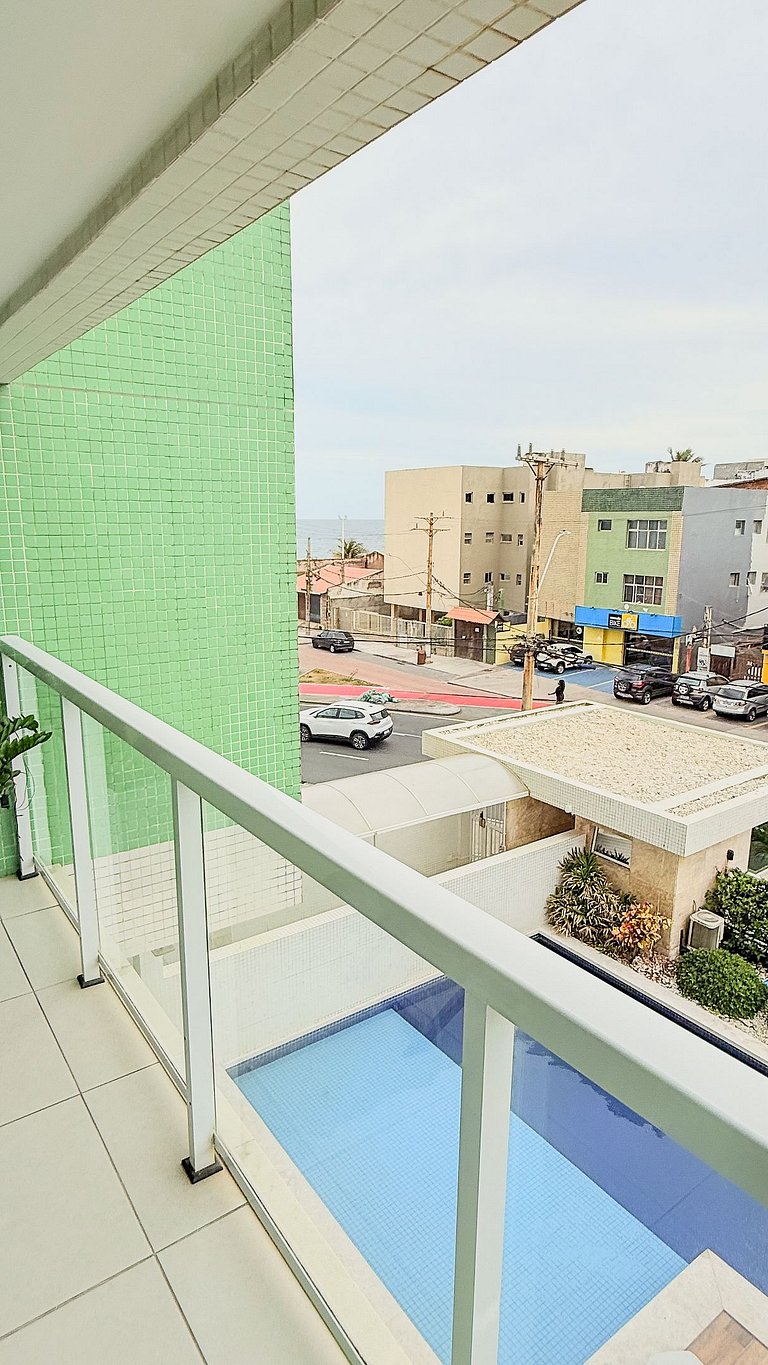 Charming apart with balcony steps from the Beach