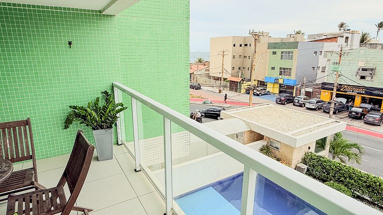 Apartamento de 1 Dormitorio con Balcón en Atlântico Porto Re