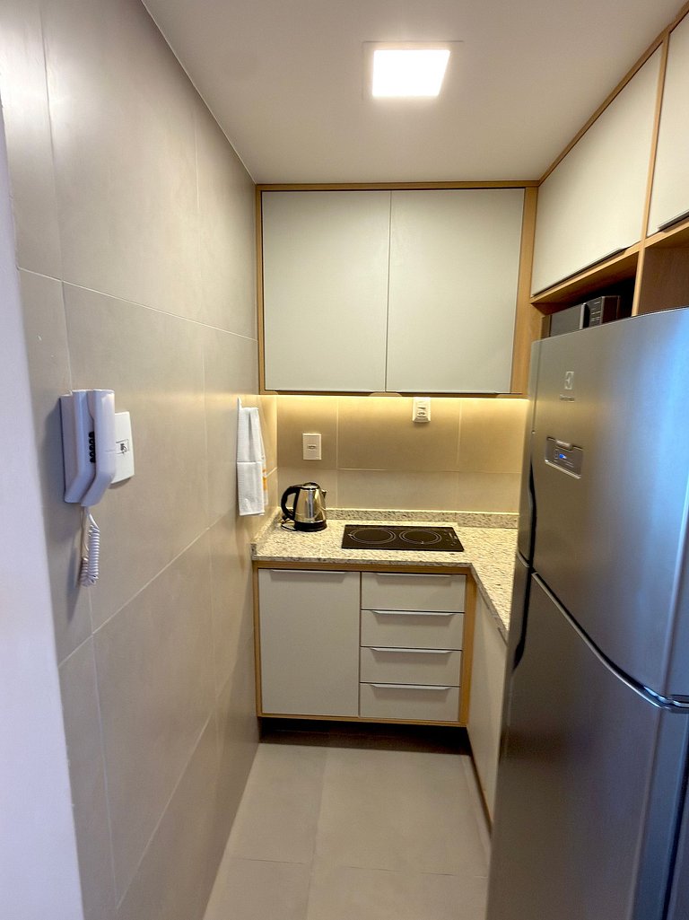 Studio lindo e moderno com vista mar - CL615