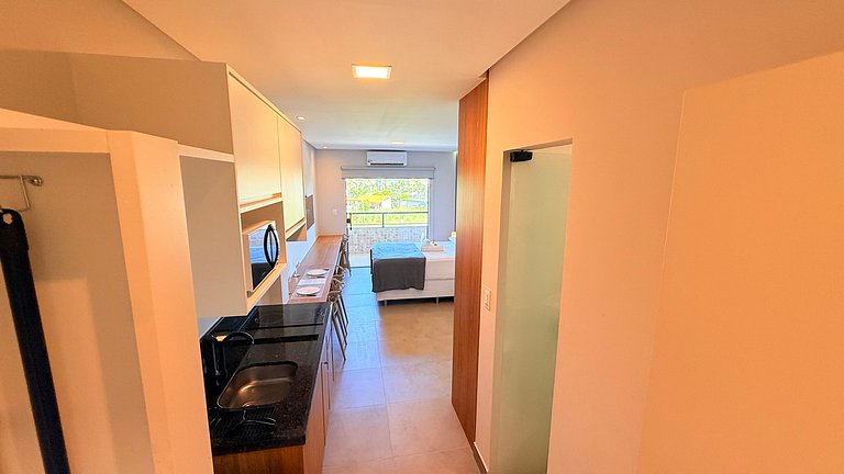 Estilo e leveza a 300m da praia - Stella Studio