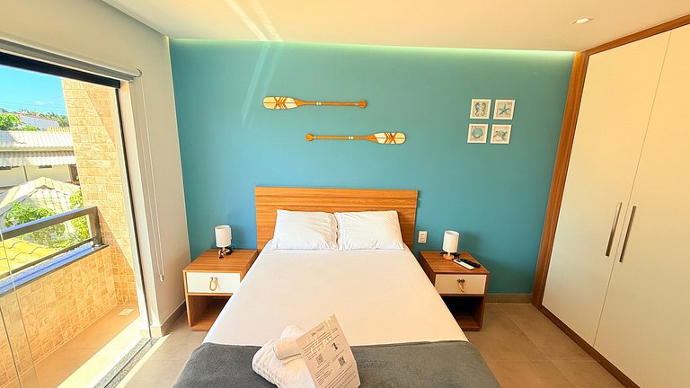 Estilo y ligereza a 300m de la playa Stella Studio